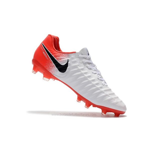 Nike Tiempo Legend Elite FG Blanco Rojo